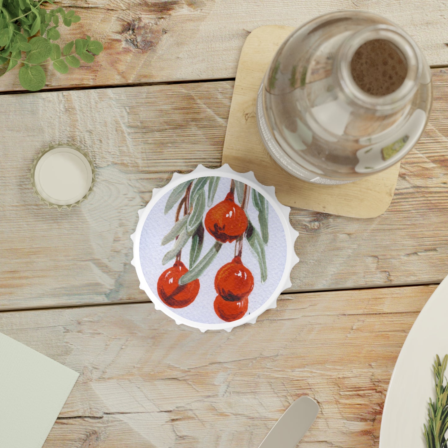Australian (WA/SA/VIC) Quandong Bottle Opener