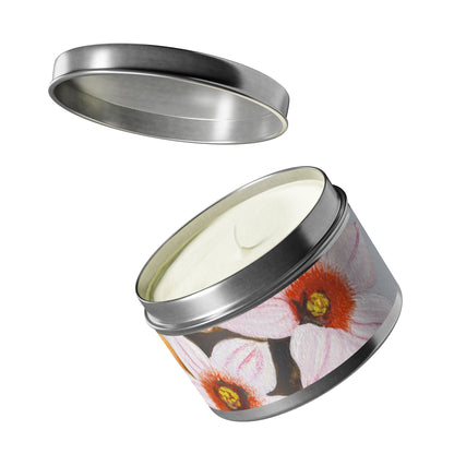 Australian Scrub Bottle Tree Tin Candles - Multiple Scents