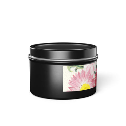 Australian Everlasting Daisies Tin Candles - Multiple Scents