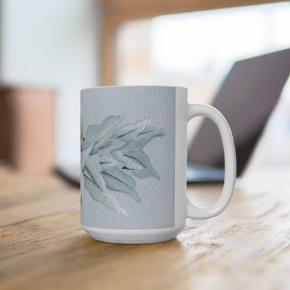 Australian (WA) Eucalyptus Mottlecah Flora Print Ceramic Mug 15oz