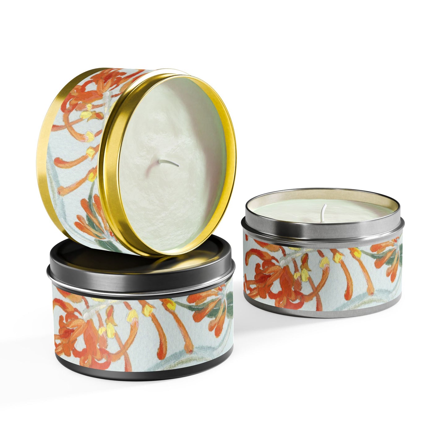 Australian Royal Grevillea Tin Candles - Multiple Scents