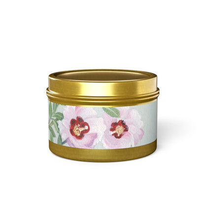 Australian Sturt Desert Rose Tin Candles - Multiple Scents