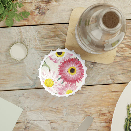 Australian Everlasting Daisies Bottle Opener