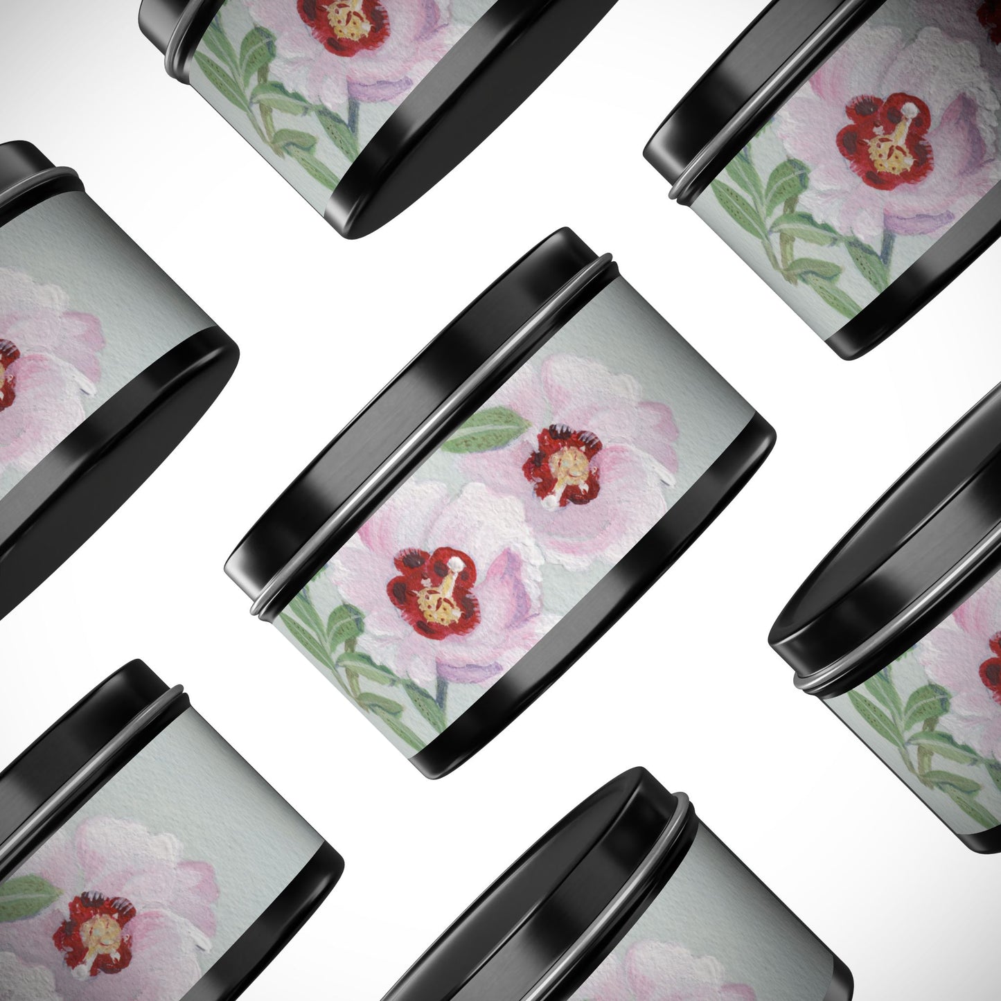 Australian Sturt Desert Rose Tin Candles - Multiple Scents