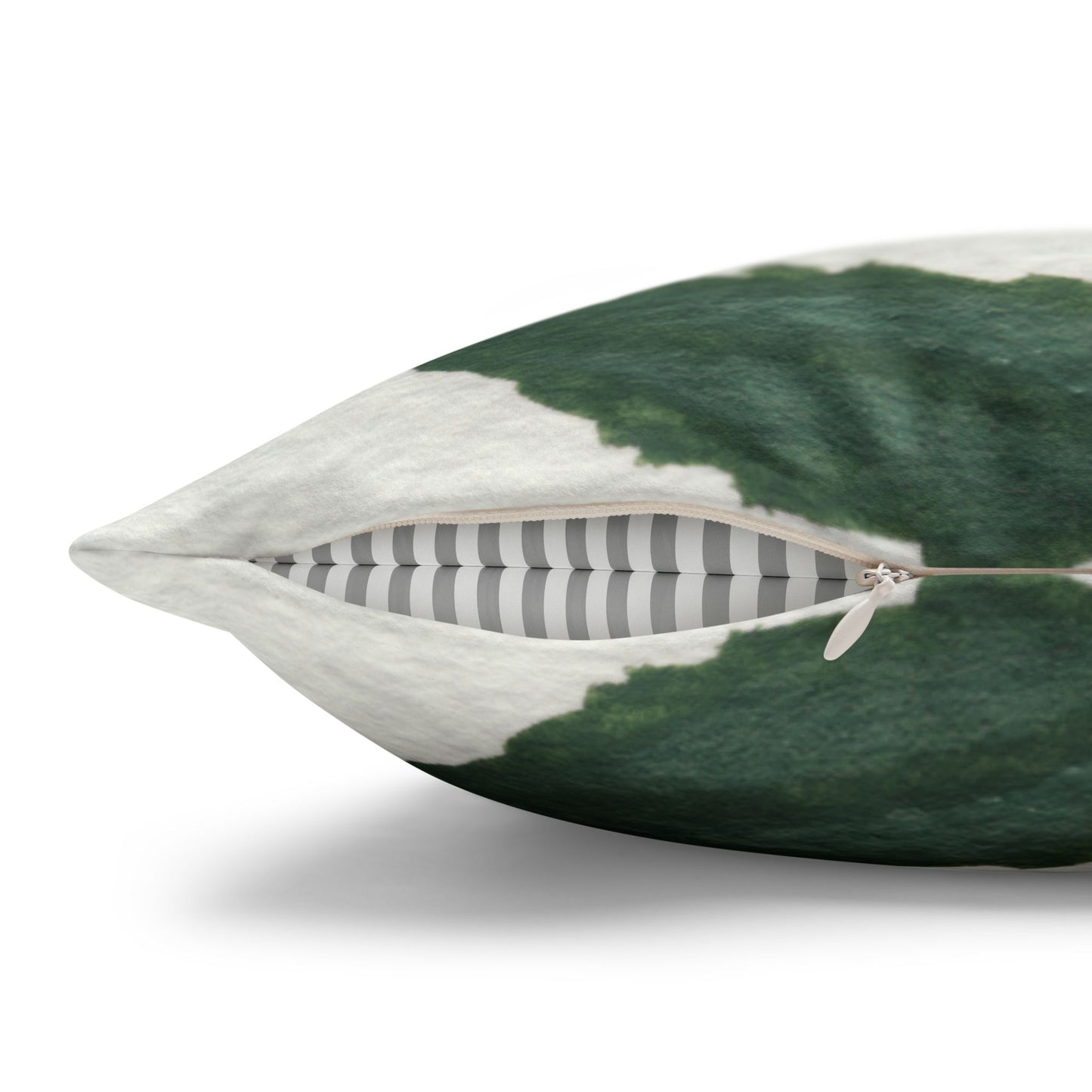 Australian Olearia Flora Print Faux Suede Square Pillow Case