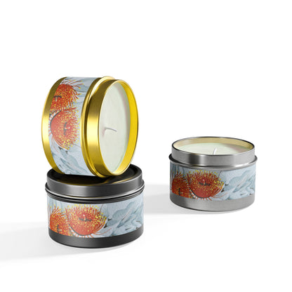 Australian Mottlecah Tin Candles - Multiple Scents