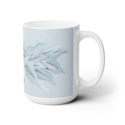 Australian (WA) Eucalyptus Mottlecah Flora Print Ceramic Mug 15oz