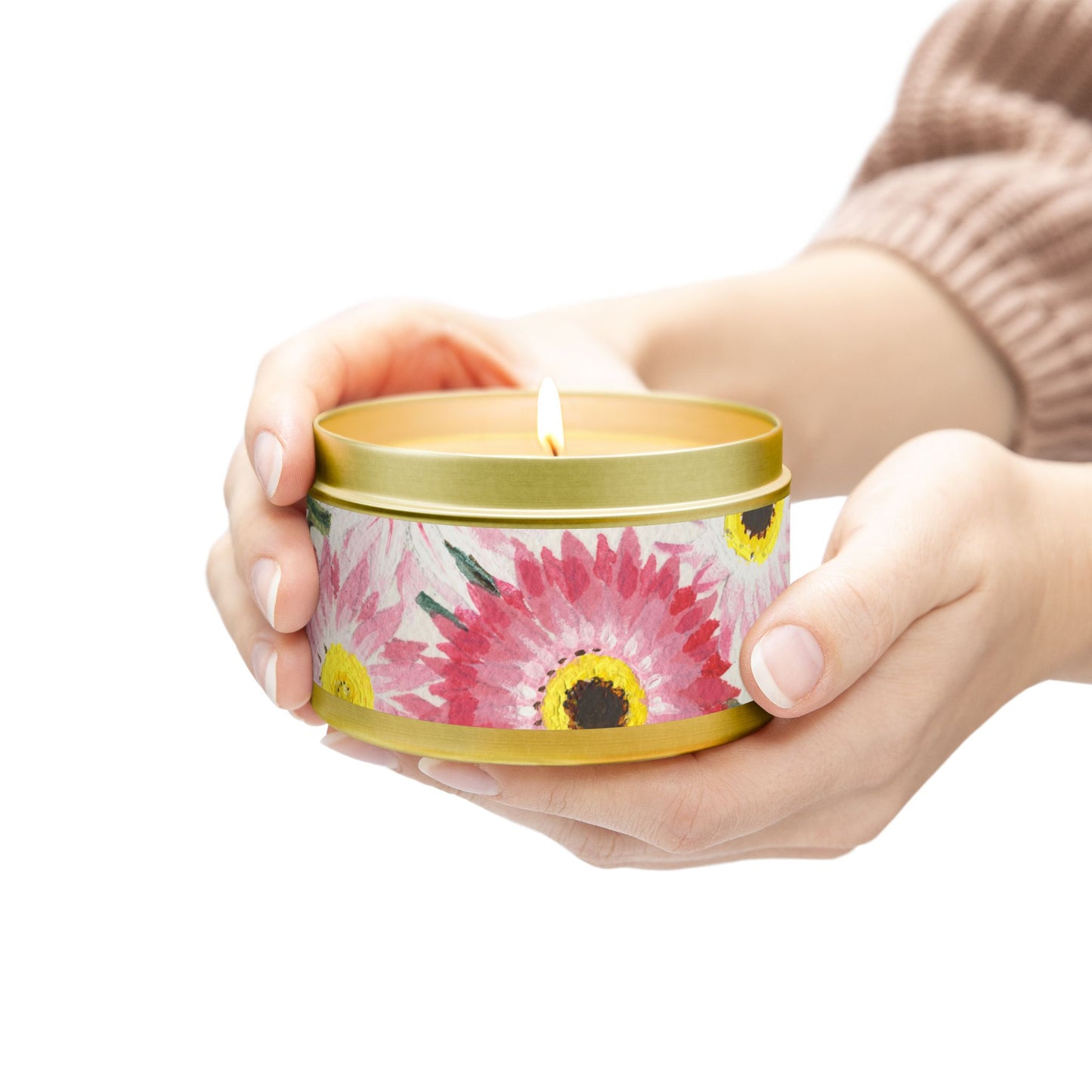 Australian Everlasting Daisies Tin Candles - Multiple Scents