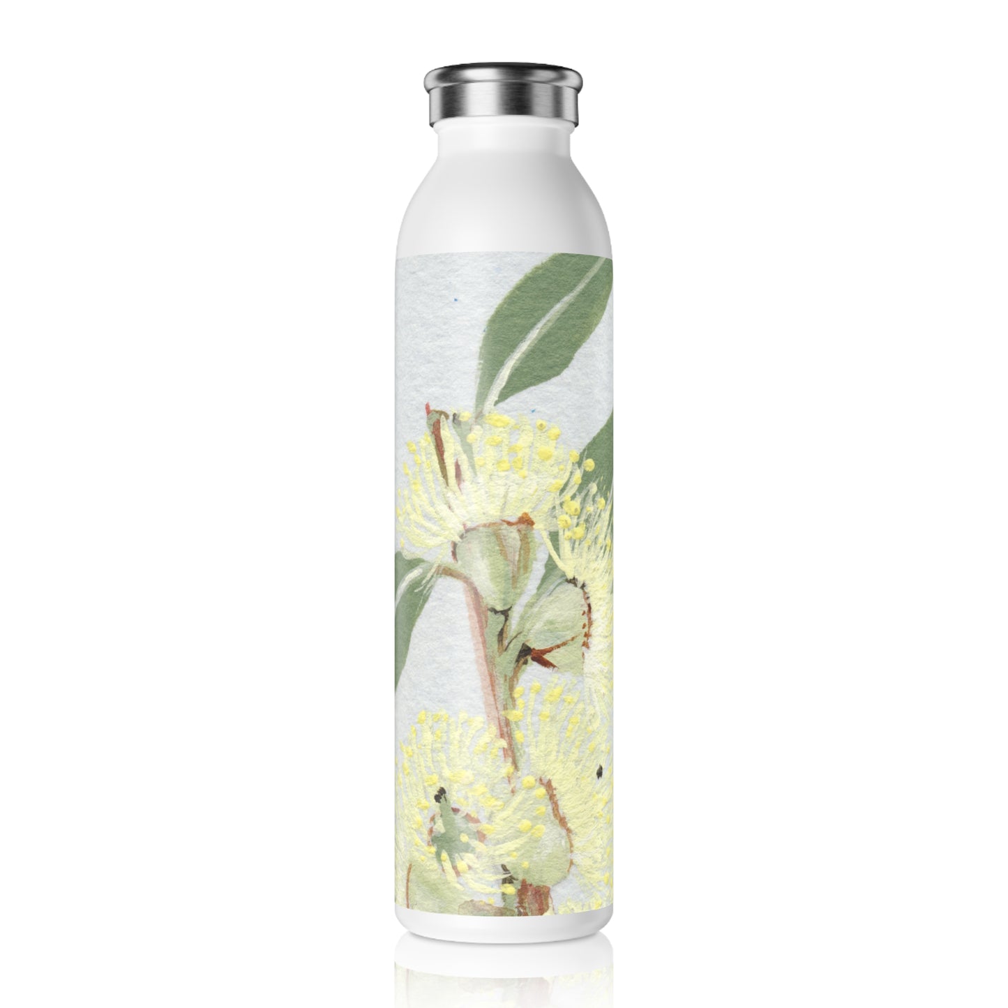 Australian Eucalyptus Messmate Stringybark Slim Water Bottle