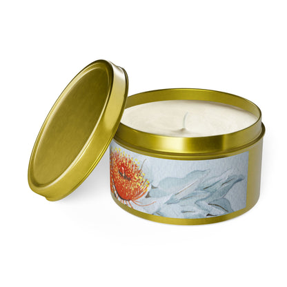 Australian Mottlecah Tin Candles - Multiple Scents