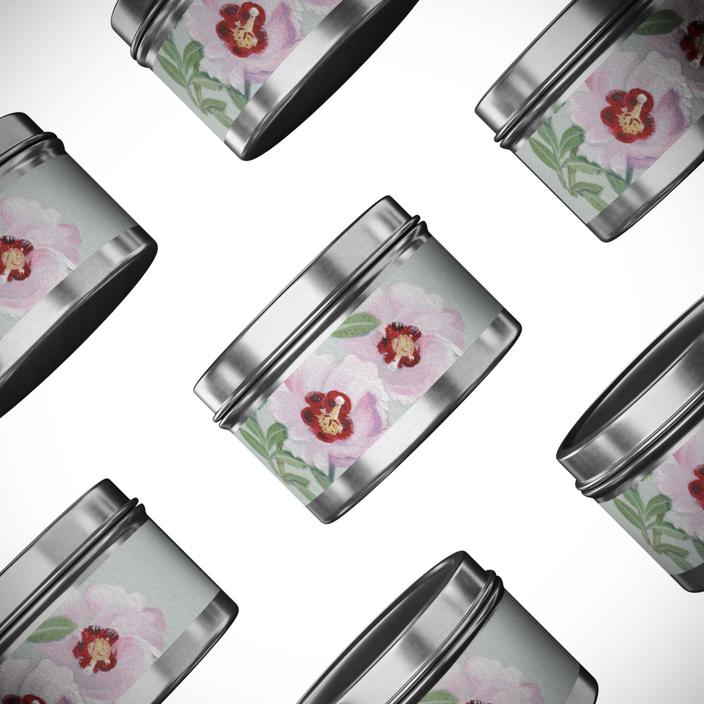 Australian Sturt Desert Rose Tin Candles - Multiple Scents