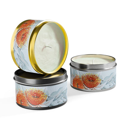 Australian Mottlecah Tin Candles - Multiple Scents