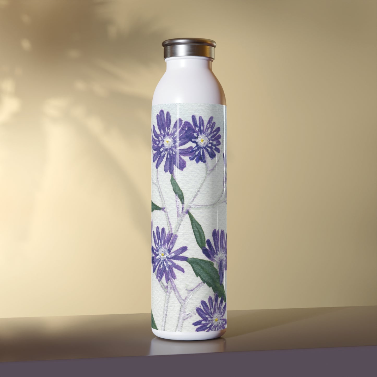 Australian Olearia Slim Water Bottle