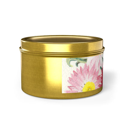 Australian Everlasting Daisies Tin Candles - Multiple Scents