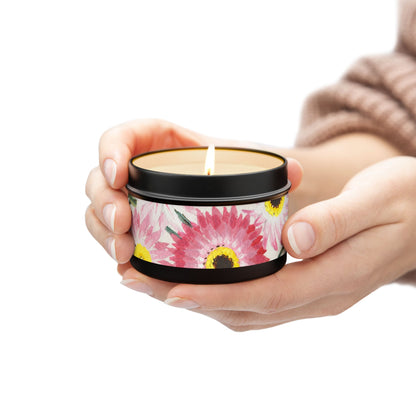 Australian Everlasting Daisies Tin Candles - Multiple Scents