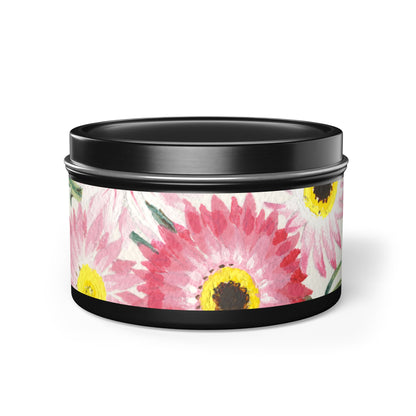 Australian Everlasting Daisies Tin Candles - Multiple Scents