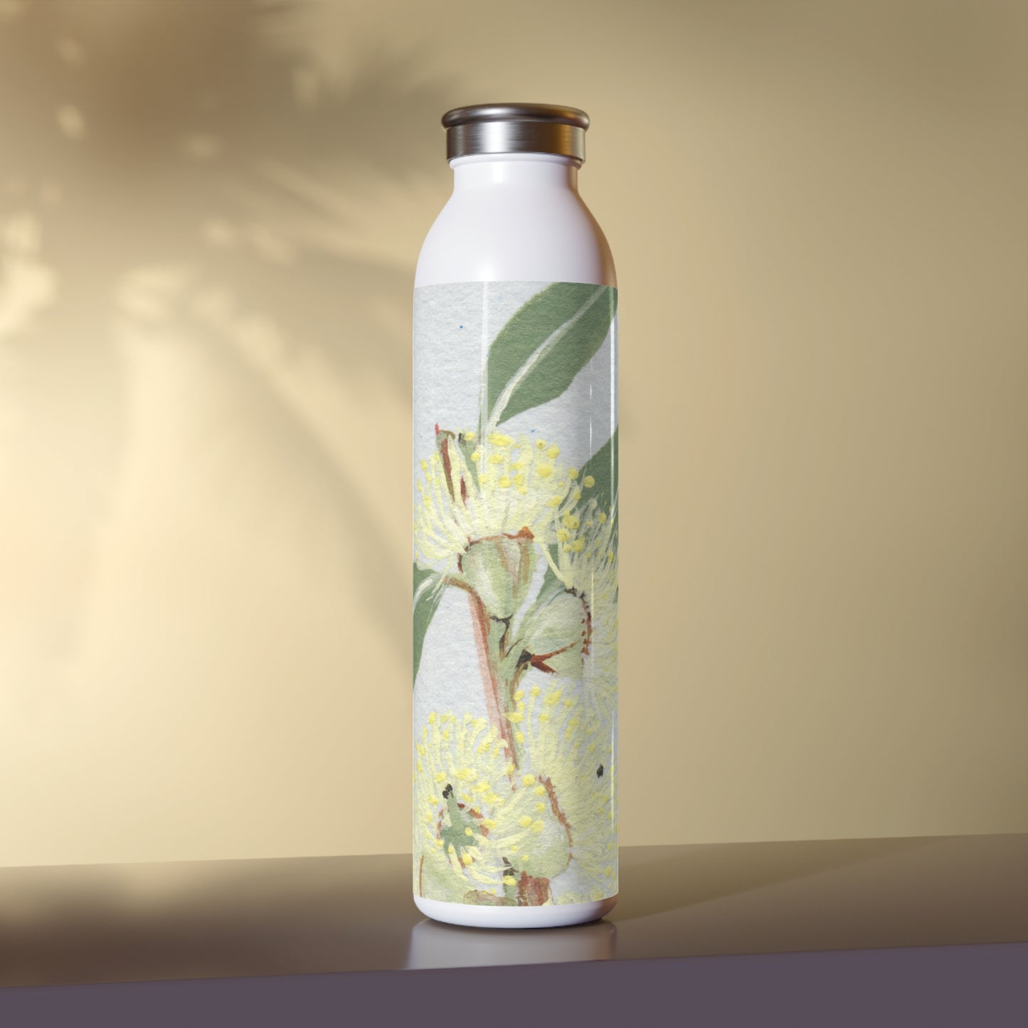 Australian Eucalyptus Messmate Stringybark Slim Water Bottle