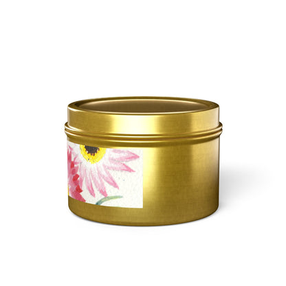 Australian Everlasting Daisies Tin Candles - Multiple Scents