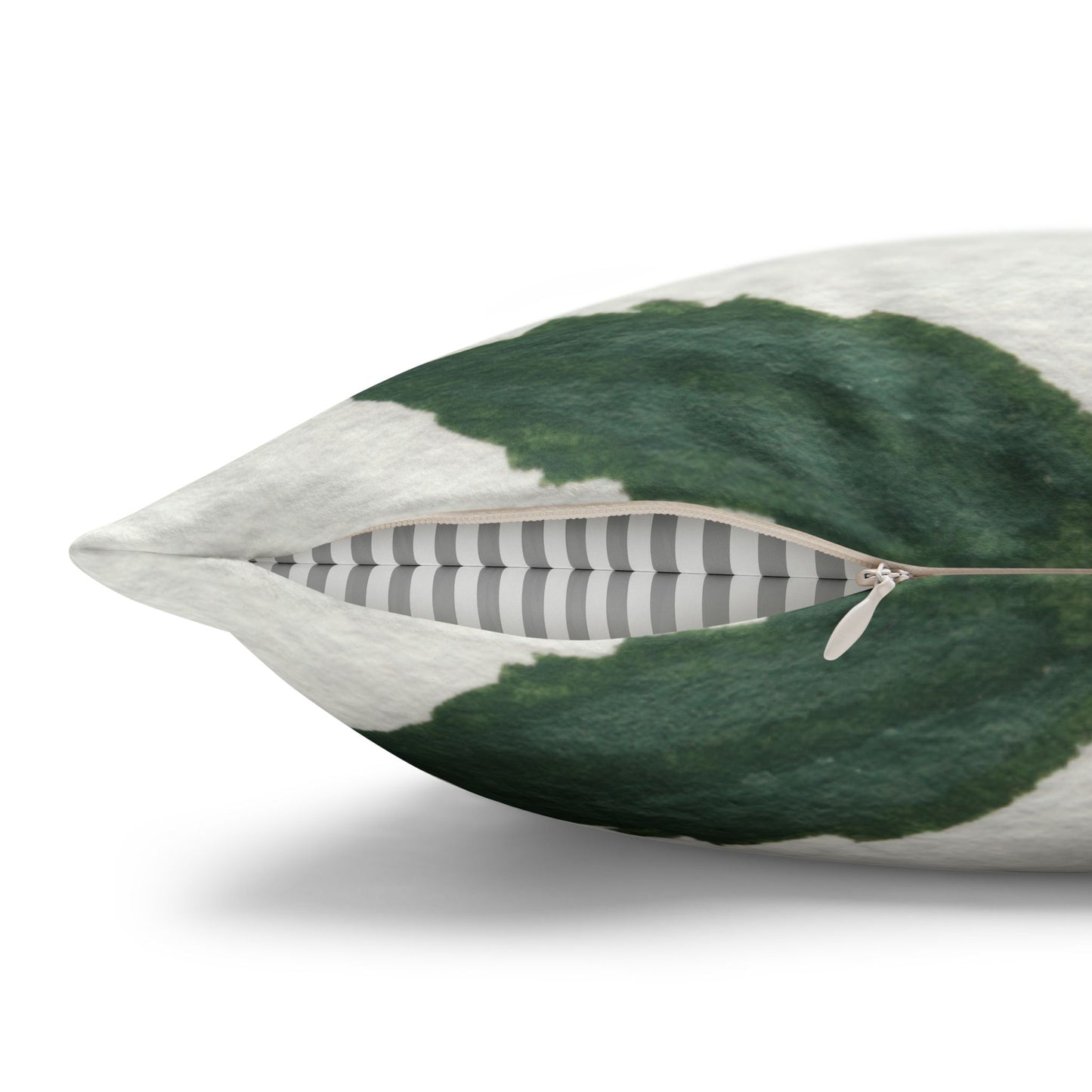Australian Olearia Flora Print Faux Suede Square Pillow Case