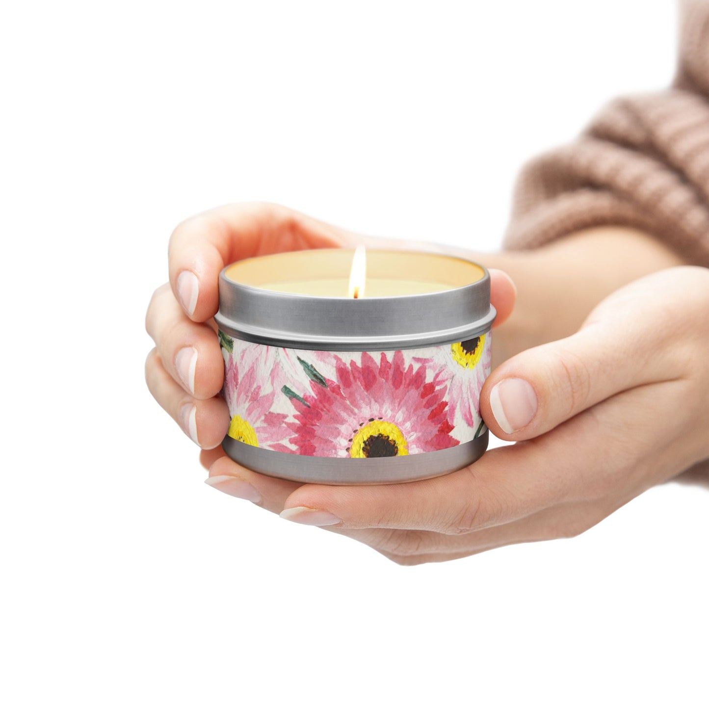 Australian Everlasting Daisies Tin Candles - Multiple Scents