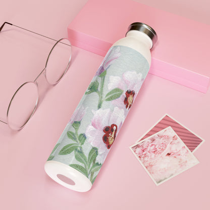 Australian Sturt's Desert Rose Slim Water Bottle