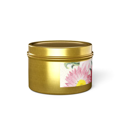 Australian Everlasting Daisies Tin Candles - Multiple Scents