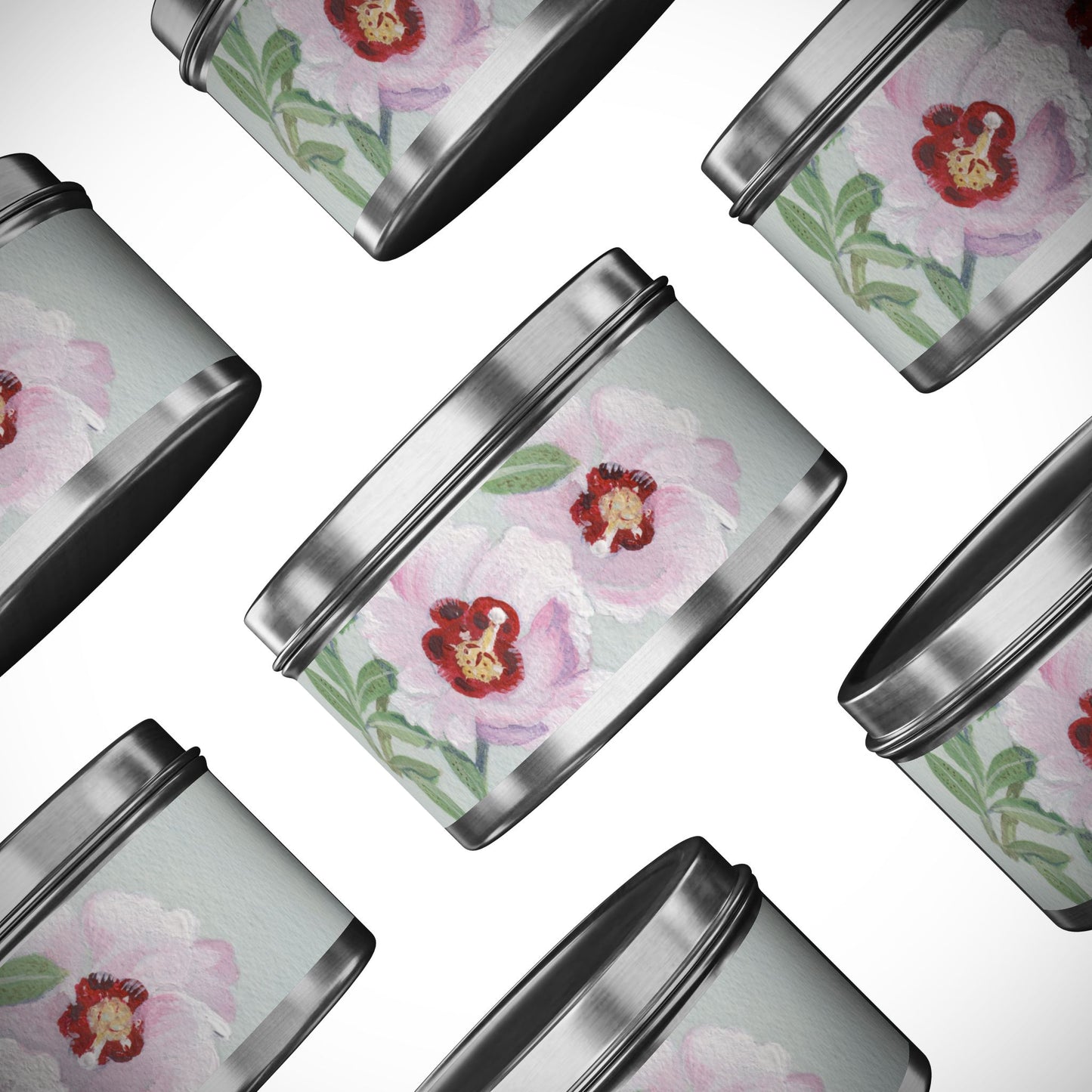 Australian Sturt Desert Rose Tin Candles - Multiple Scents