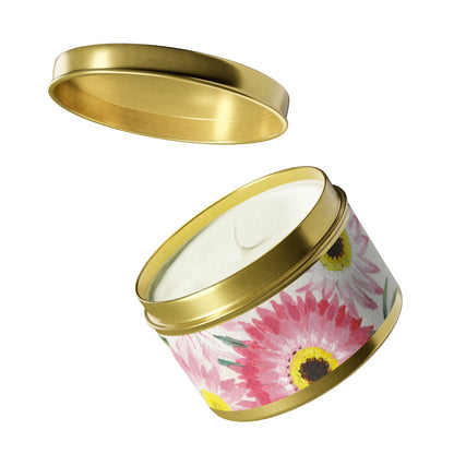 Australian Everlasting Daisies Tin Candles - Multiple Scents