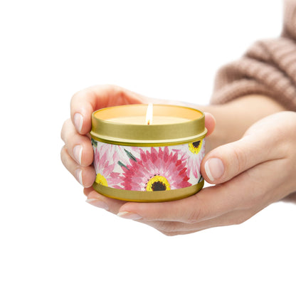 Australian Everlasting Daisies Tin Candles - Multiple Scents