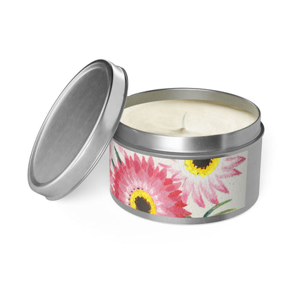 Australian Everlasting Daisies Tin Candles - Multiple Scents