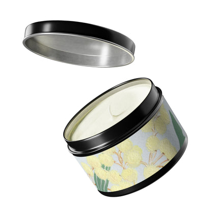 Australian Powder Puff Wattle Tin Candles - Multiple Scents